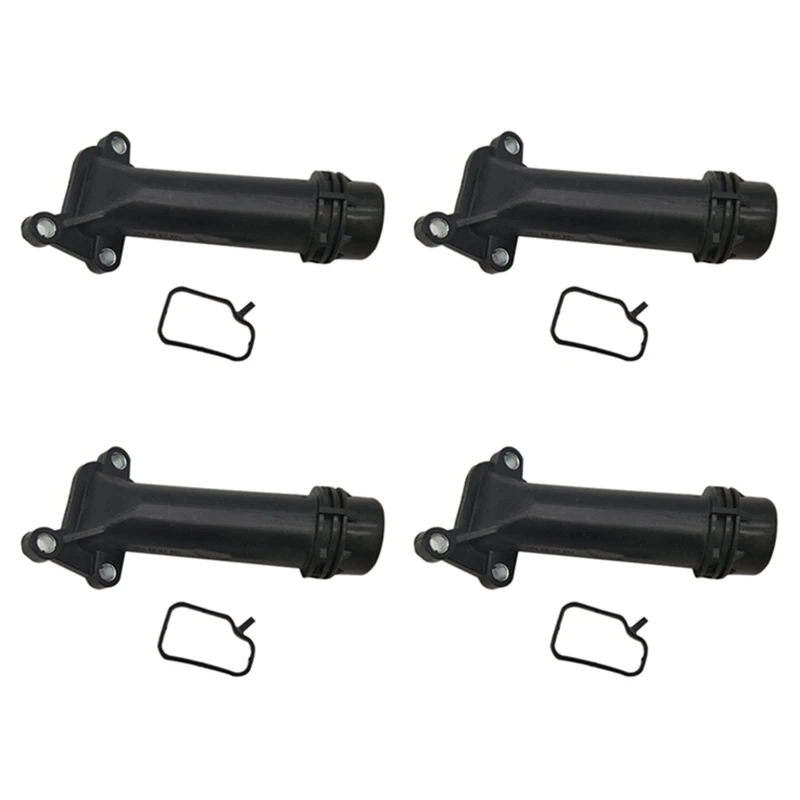 4X Car Cooling System Connector For BMW X1 X3 X4 X5 E70N E71 E84 E90N E91N 11127810707