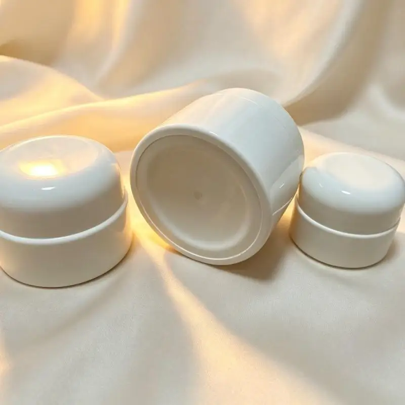 5/10/20g Leere Plastikbehälter für Nagelkunst und Kosmetik, Quadratische Dosen für Gesichtscreme, Nagelgel, Puder, Make-up-Lotion – Detail 2