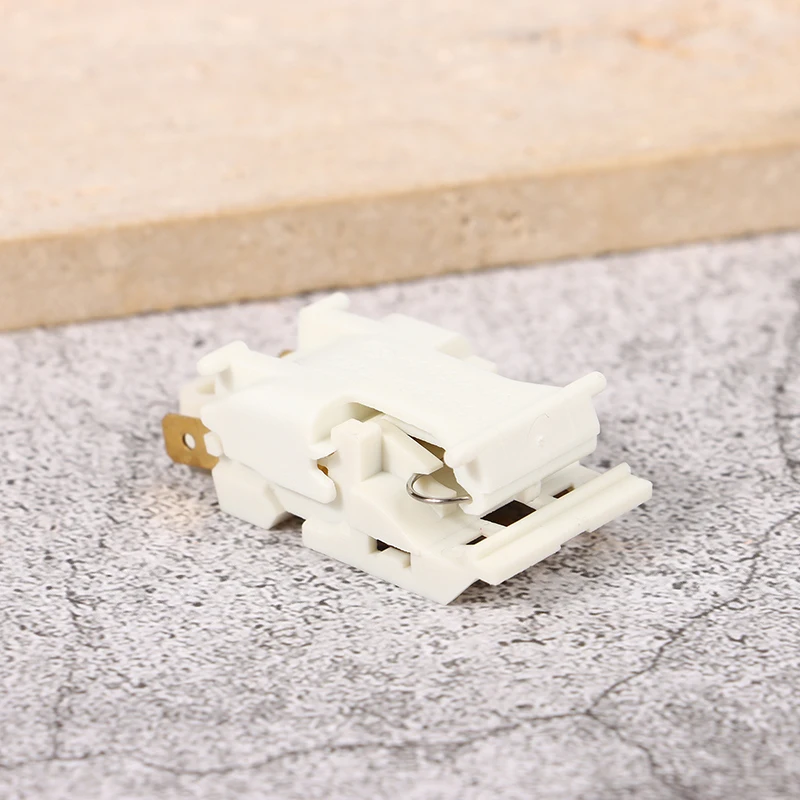 สวิตช์กาต้มน้ำ16A 1ชิ้น/สวิตช์เทอร์โมสตัทหม้อไอน้ำสีขาวสวิตช์ teko listrik แรงดันไอน้ำอุปกรณ์เสริมในครัว