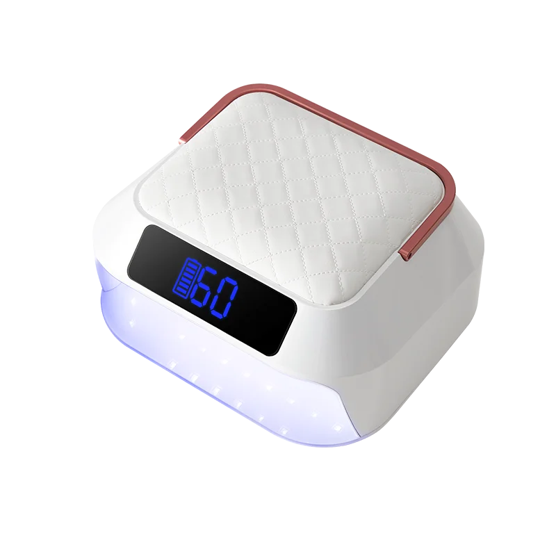 

Профессиональные производители перезаряжаемая электрическая беспроводная сушилка для ногтей высокой мощности 218 Вт УФ-светодиодная подушка для рук лампа для ногтей