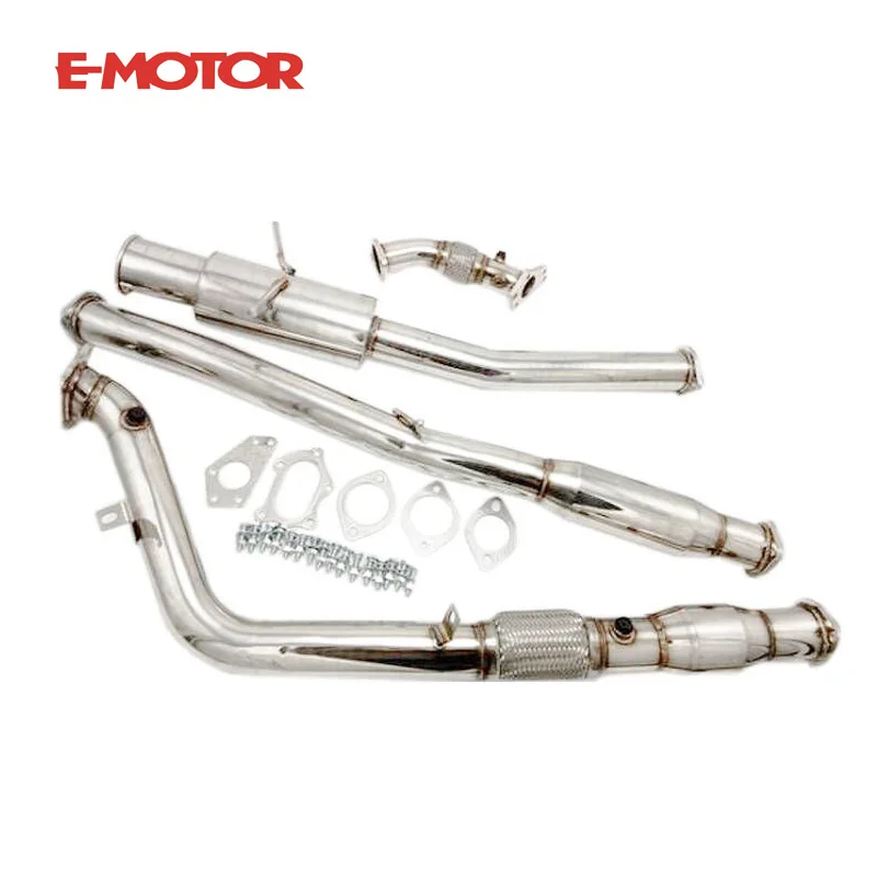 

Exhaust Catback Cat Back With Resonated for Subaru 02-07 Impreza WRX / STI 4.5" Tip Turbo-Back