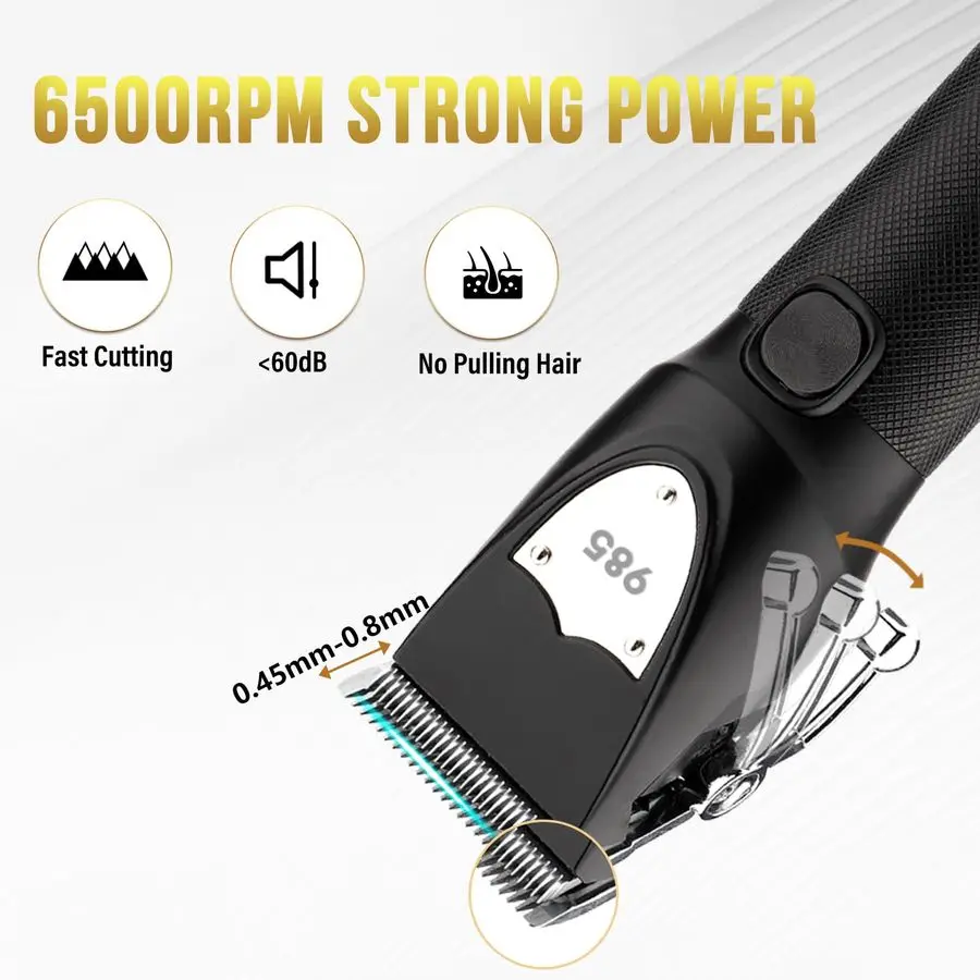 ماكينة قص الشعر الاحترافية للرجال، ماكينة تشذيب اللحية للرجال، مجموعة ماكينة تشذيب شعر الأنف، ماكينة حلاقة كهربائية لاسلكية، حواف حلاقة