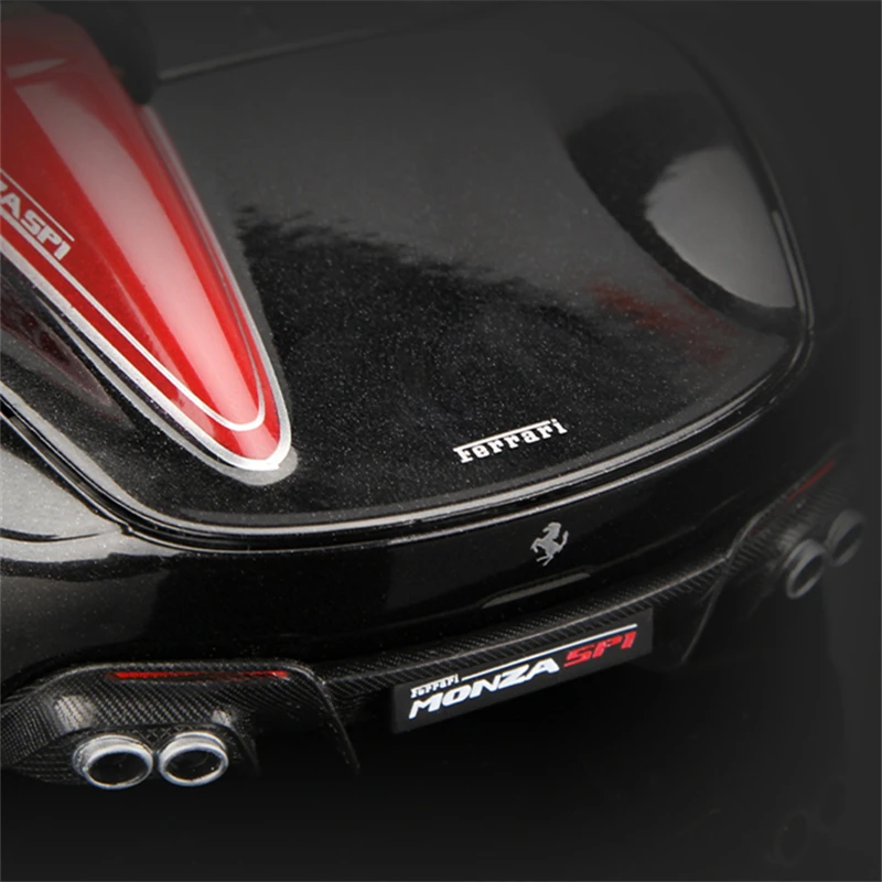 نموذج سيارة رياضية من سبيكة Bburago-Ferrari Monza SP1 ، معدن دييكاست ، مفهوم سيارات سباق ، ألعاب محاكاة ، هدية أطفال ، #6