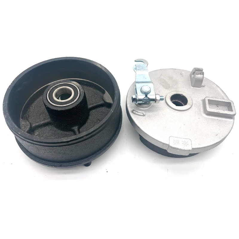 110mm(780mm) 4 Studs Left/right Drum Brake Assembly With Cover For 50cc-250cc ATV Go Kart Buggy Quad Bike Modified Parts