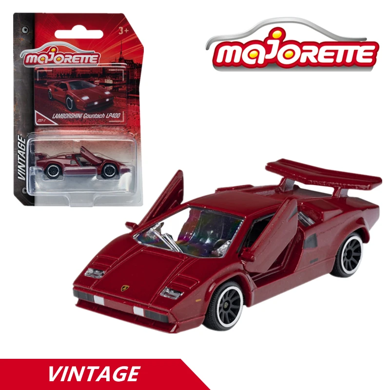 Majorette 1/64 porsche 917  lamborghini countach lp400 Collection of die-cast alloy car decoration model toys