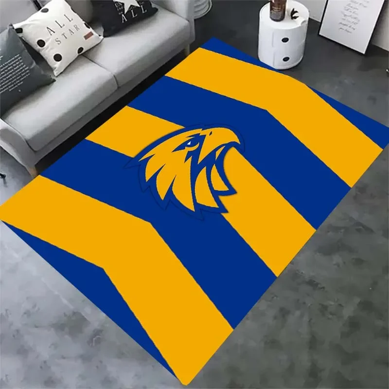 3D printed eagle carpet, soaring eagle living room bedroom decorative carpet stylish yoga mat bath non-slip mat birthday present