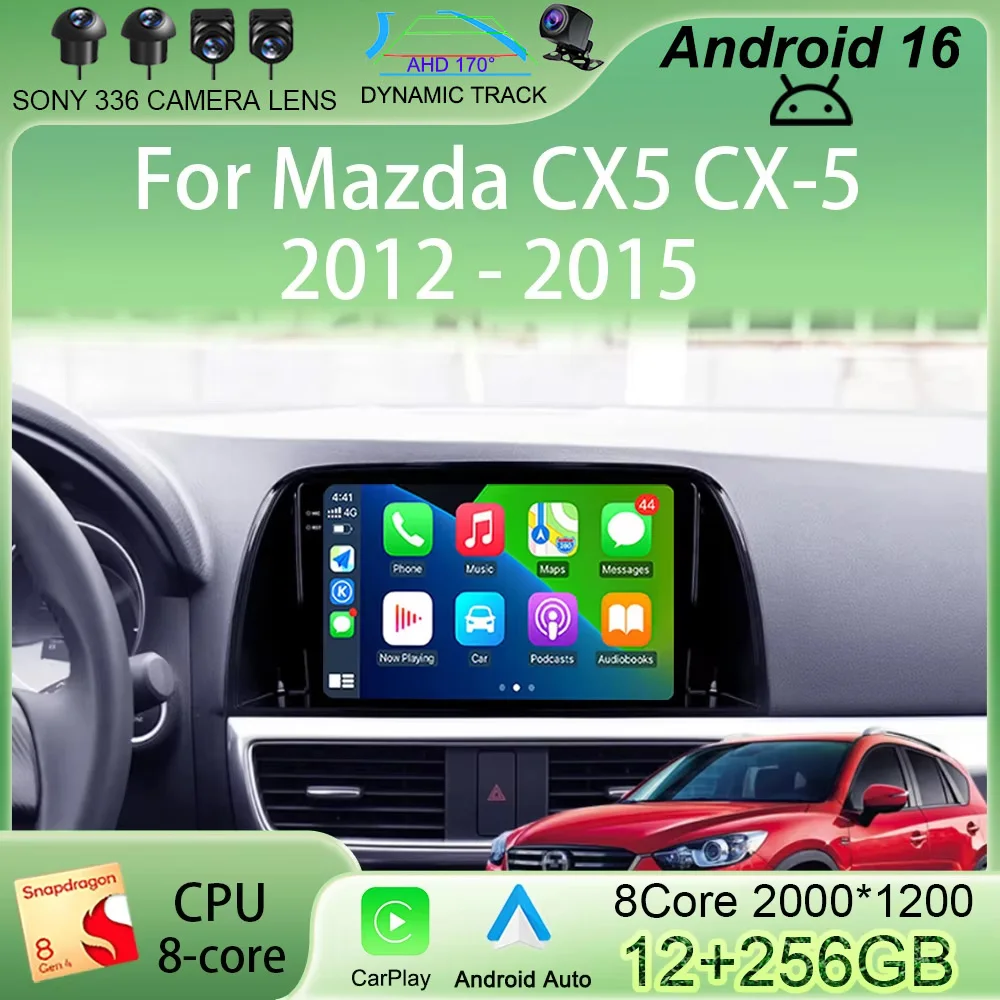 

Мультимедийный видеоплеер для автомобиля Android 16 10.1 дюйма для Mazda CX5 CX-5 2012-2015, автомагнитола с GPS-навигацией, стереосистема 2DIN, 4G