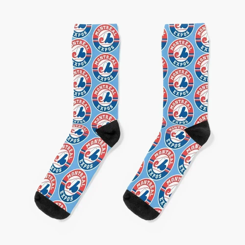 Montreal Expos Logo Socks designer Stockings compression kids Women's Socks Men's