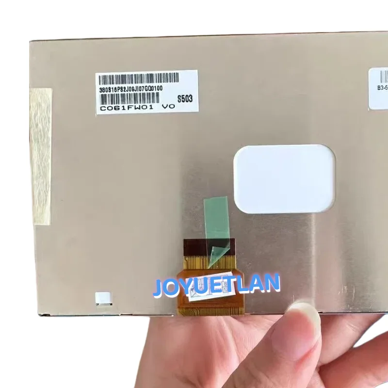 6.1인치 C061FW01 V0 차량용 LCD 디스플레이 화면