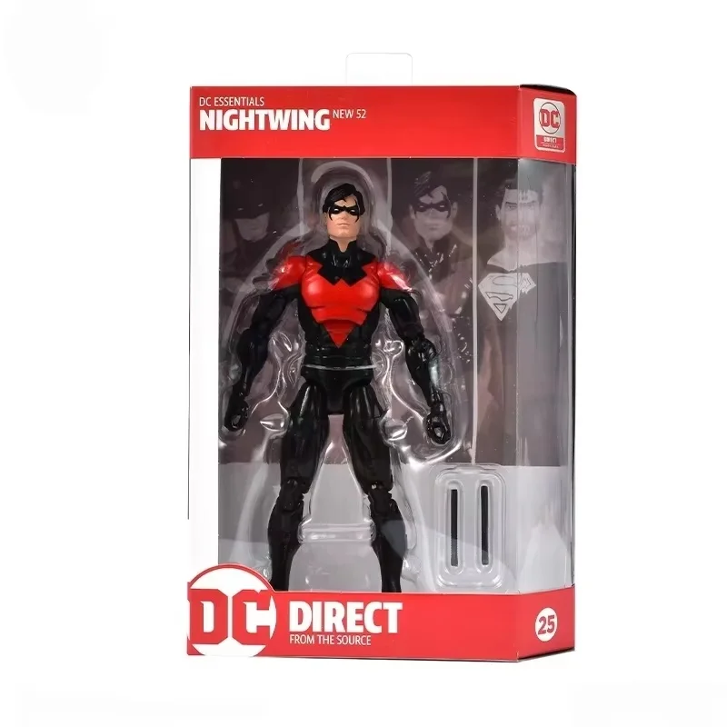 

Новинка в наличии, оригинальный комплект Nightwing, 7 дюймов, экшн-фигурка, Коллекционная модель, игрушки из ПВХ, праздничный подарок для детей