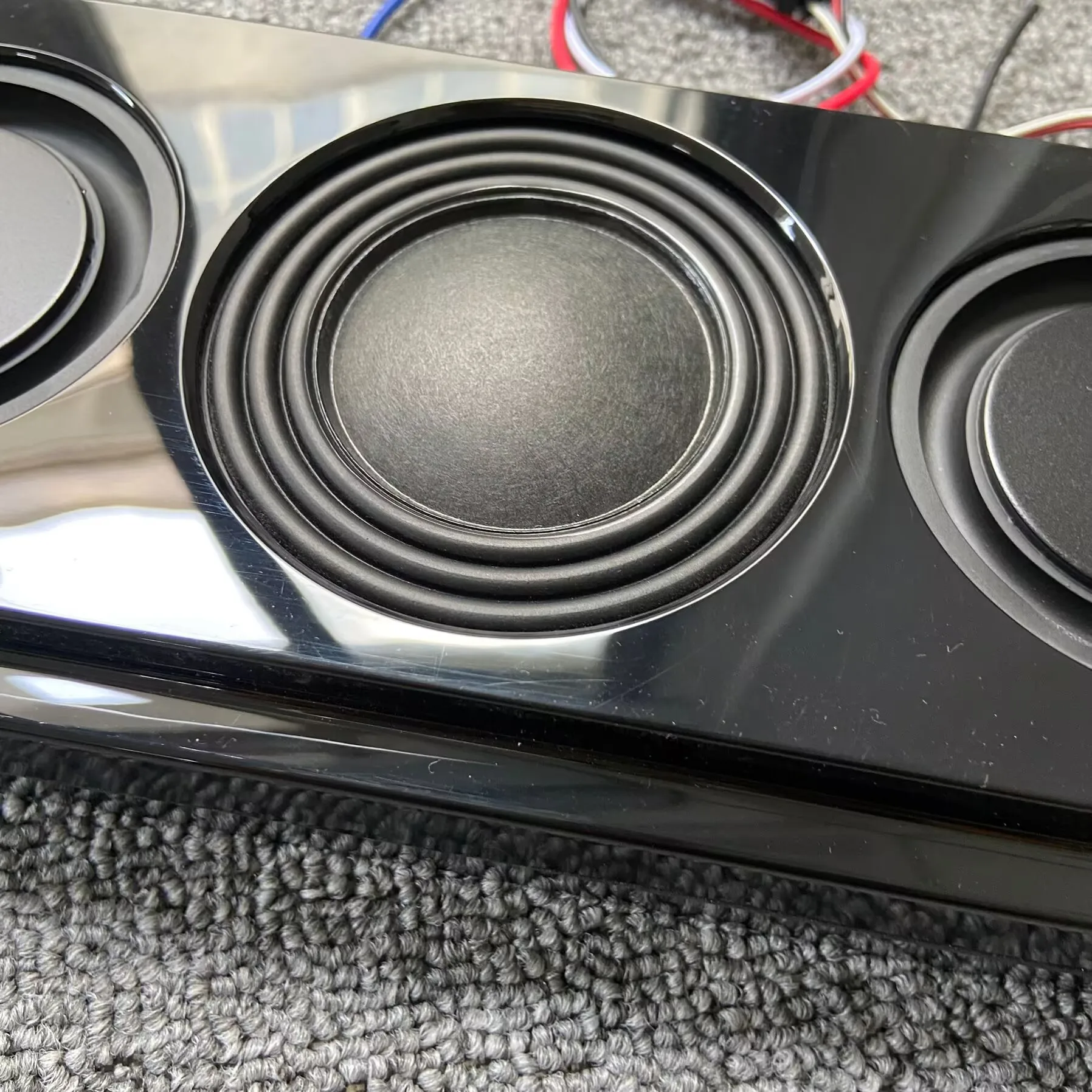 1 قطعة ل هارمان OEM المزدوج ملف صوتي مضخم صوت سلبي لصوت السيارة ومشاريع باس ذاتية الصنع 4ohm + 4ohm