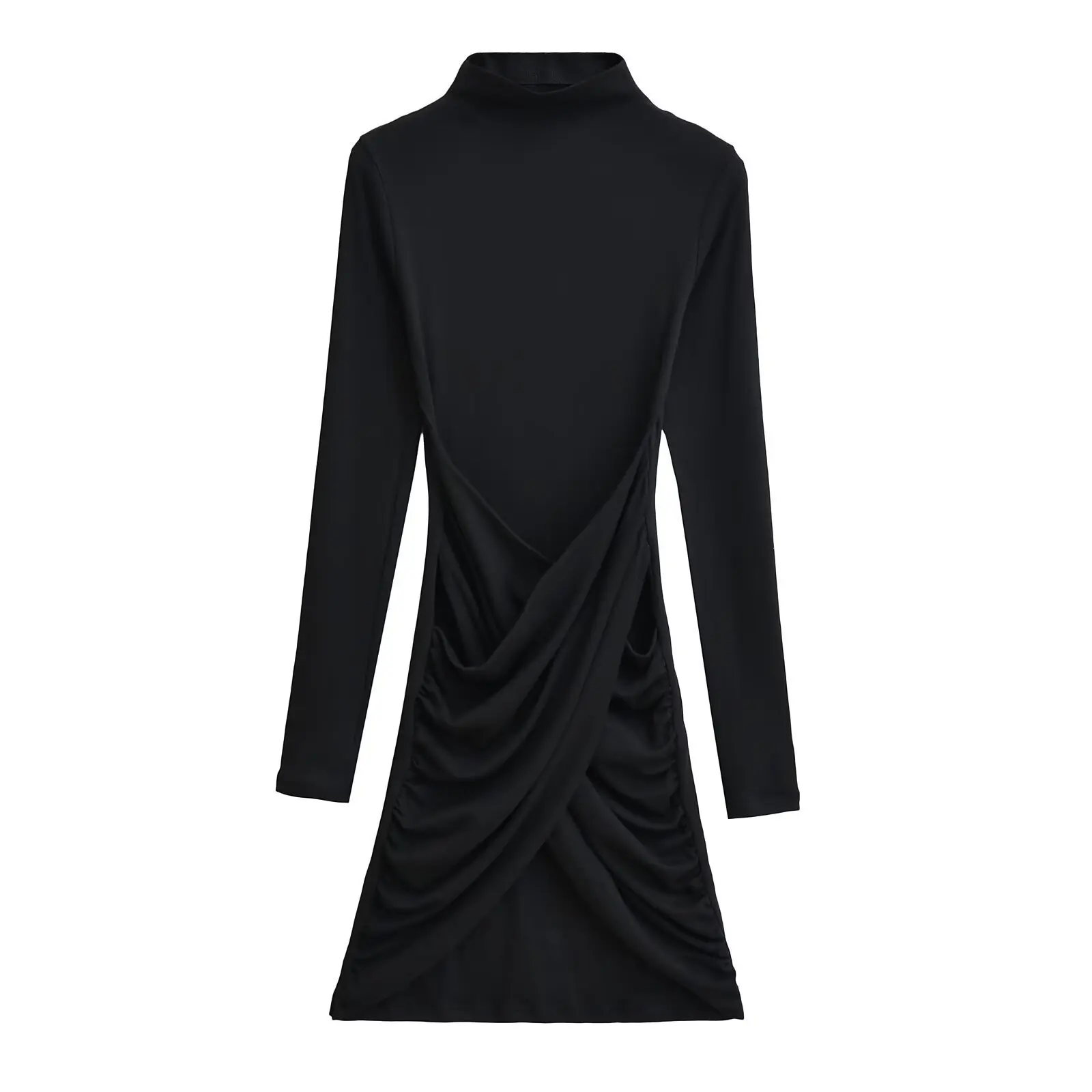 

Платья Женское платье Кружевное вельветовое лоскутное плиссированное платье на талии Облегающее платье-карандаш Облегающее бедра Деловая офисная женская рабочая одежда Городская