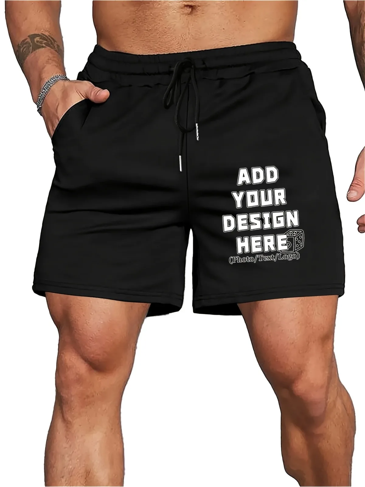 

Мужские спортивные шорты с узором в уличном стиле, дизайн, подходят для тренировок, отдыха, фитнеса, пляжных шорт для мужчин, баскетбола