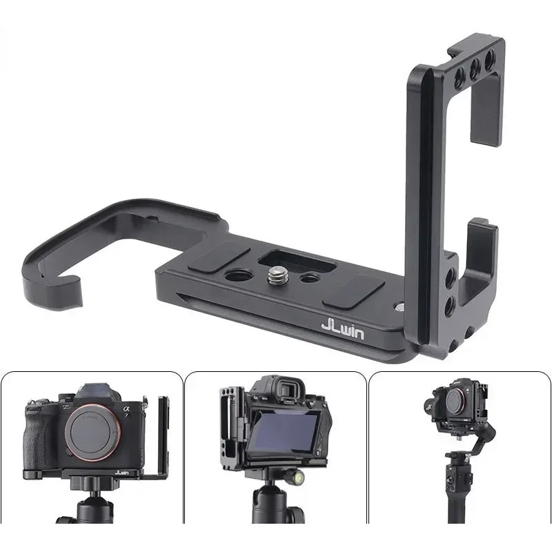 A74 Quick Release L Vertical Bracket Plate Grip Tripod Holder Handle for Sony A7IV A7M4 Camera