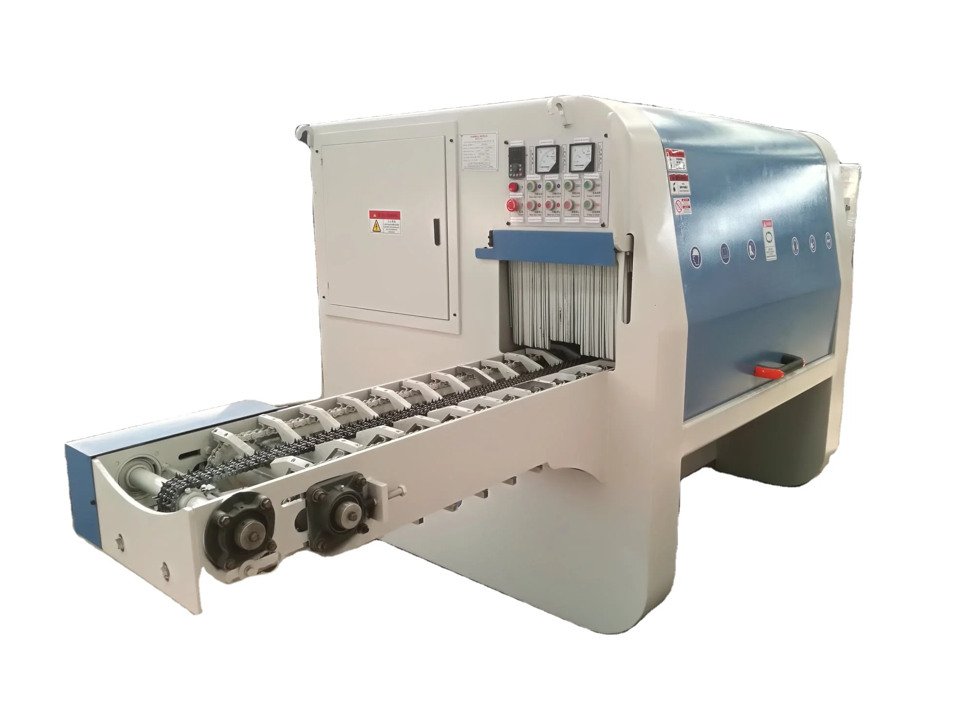 Multi-Edge Sawmill World Multi-Saw Cutting Timber Round Log Multi-Edge Sawing Machine