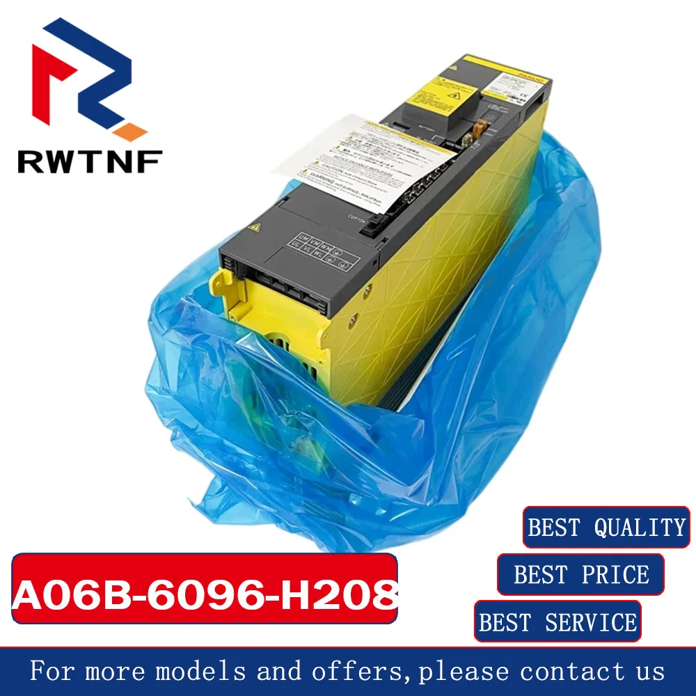 Brand New Genuine A06B-6096-H208 FANUC Servo drive amplifier,100% original warehouse stock