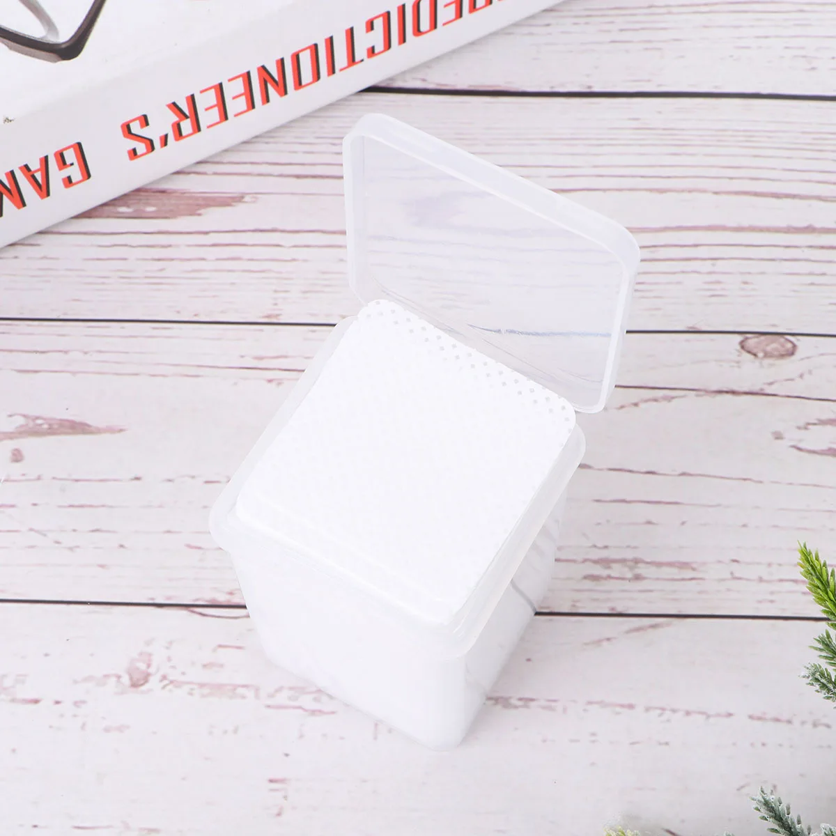 1 صندوق مزيل الصمغ وسادات قطنية قسط لينة آمنة للبشرة التنظيف العميق لأظافر الوجه وأدوات الزجاجة تفريغ ماكياج القطن مسح #3