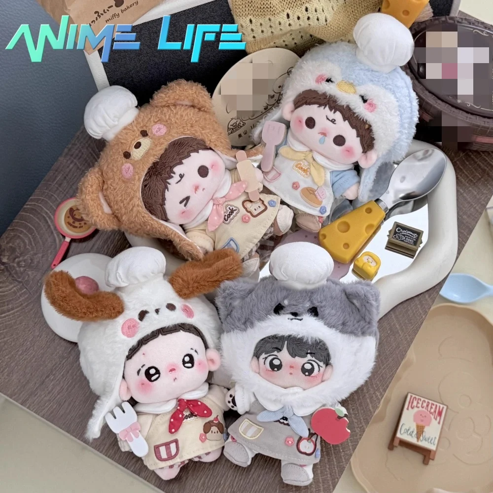 

Original Bakery Puppy Bear Wolf Penguin Suit For 10cm Doll Toy Costume Clothes Cosplay Gift Cute H