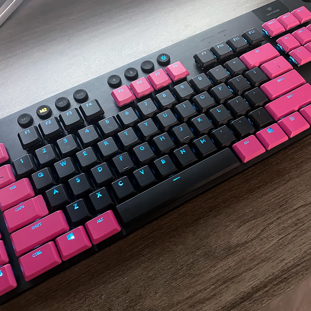 

Thickened version is suitable for Logitech 915 G913 G913TKL Transparent Double Plot Game Mechanical Keyboard Keycap