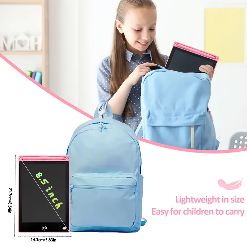 8.5 inch LCD Writing Tablet Drawing Board Kids Graffiti Sketchpad Handwriting Blackboard Drawing Board Toy Gift For Boys Girls
