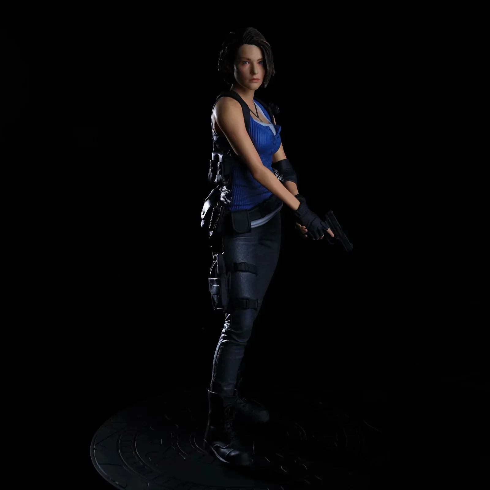 30cm Jill Valentine Leon Scott Kennedy Anime Figurine Action Figure Toys Doll Christmas Gift No Box