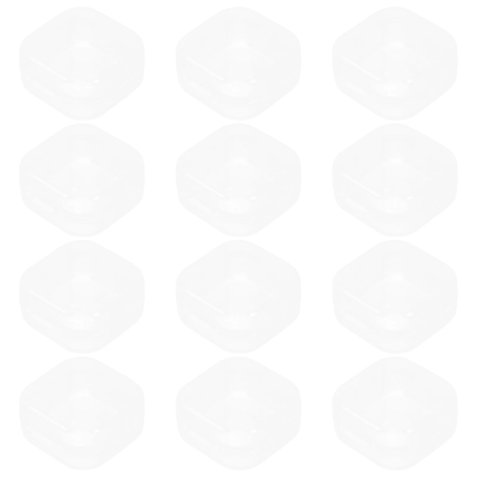

12Pcs Plastic Small Storage Bins Clear Mini Organizer Box Square Portable Storage Cases Snap-Tight Lids Craft Organizer Travel