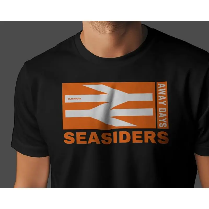 

Футболка SEASIDERS Away Days | Blackpool Мандарины | Органический унисекс