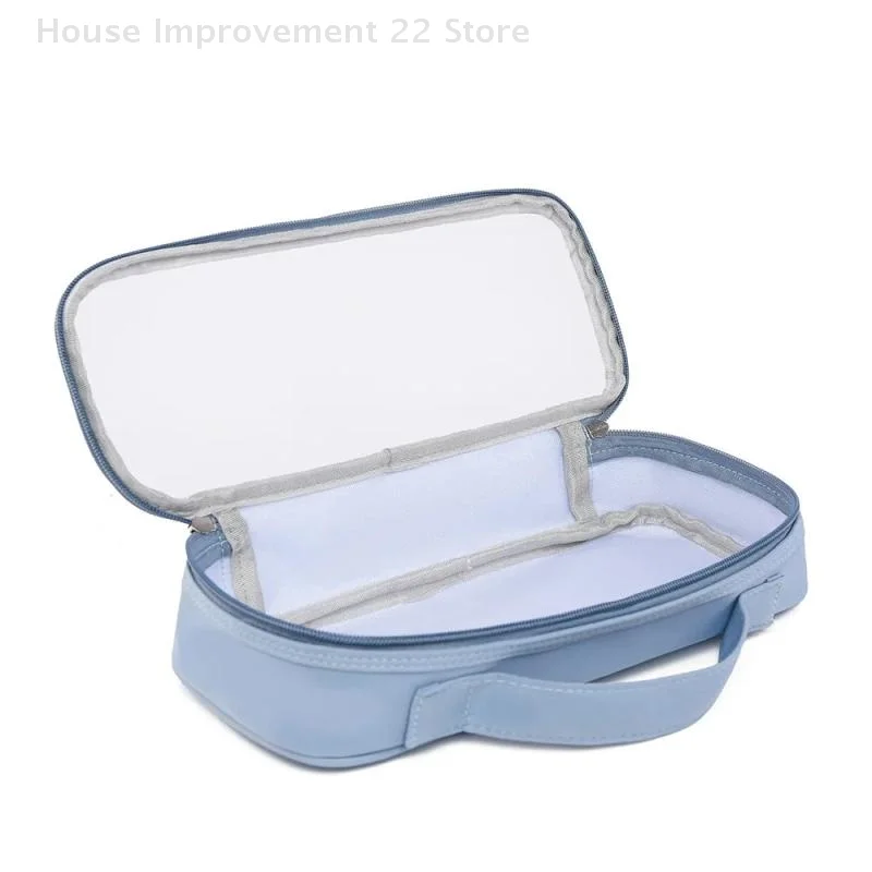 Hair Dryer Carrying Case Curling Iron Straightener Storage Case Clear Window Storage Bag Portable Travel Case Storage