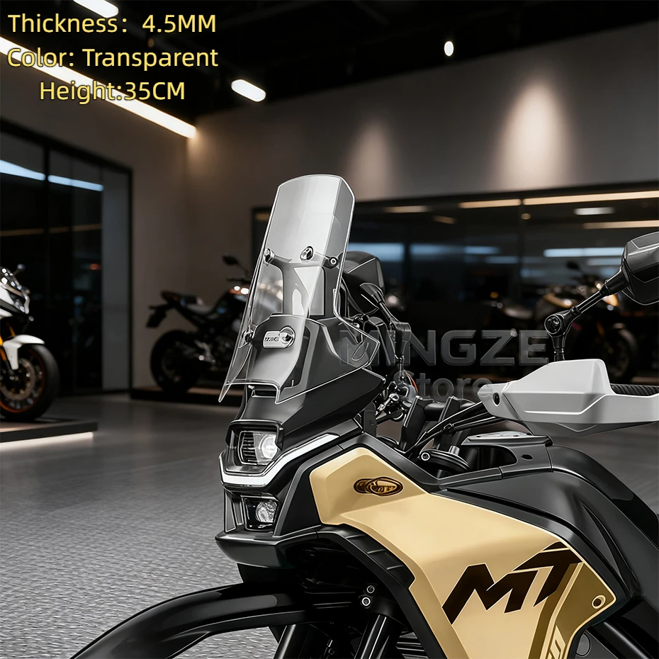 Voor CFMOTO CF450MT MT450 Voorruit Voorruit Voorruit 450MT Verhoogde Voorruit voor cf moto 450MT Accessoires