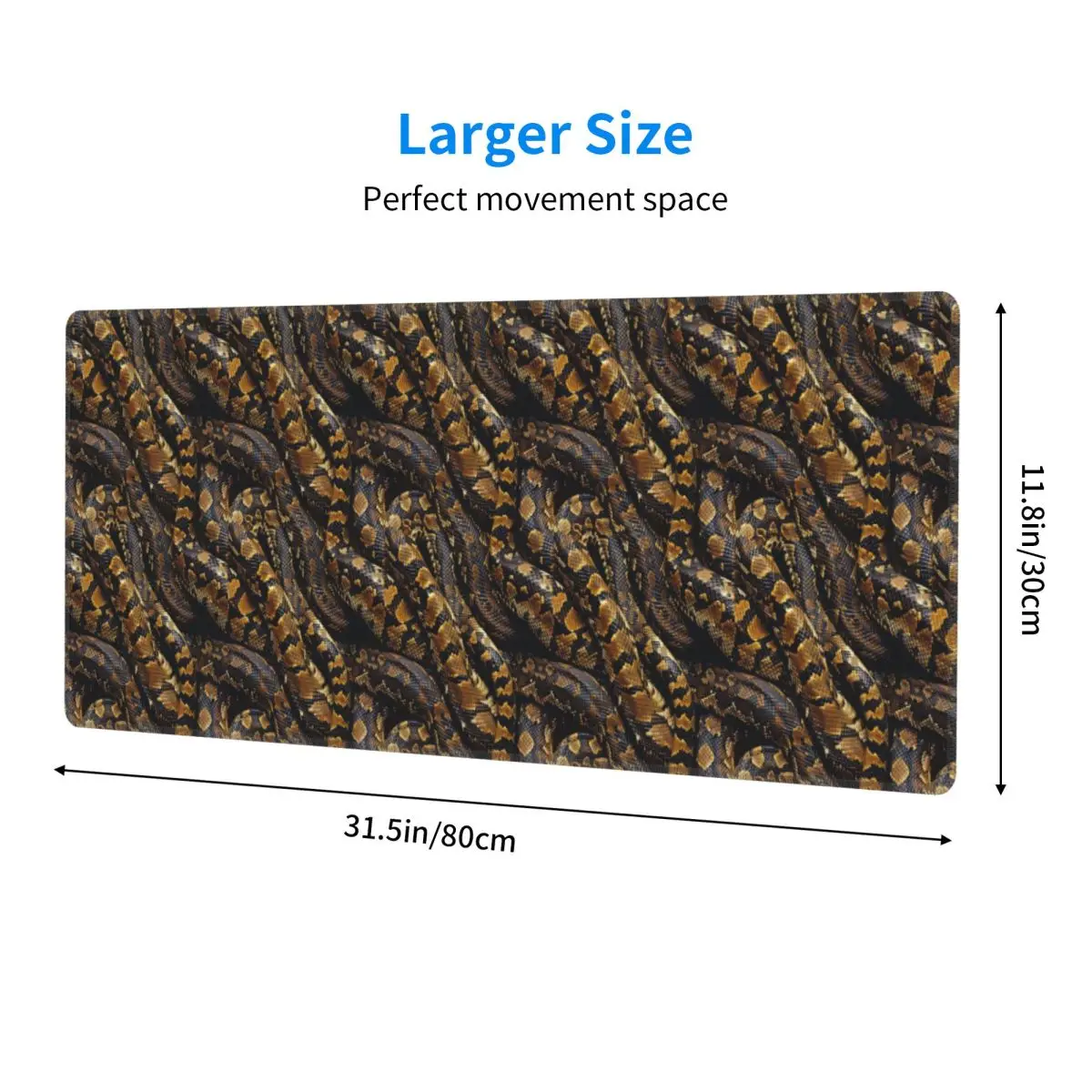 Large Mouse Pad Snakes On A Train Gamer PC Laptop Mats Keyboard Carpet Computer Gaming Office Accessories Desk Mat