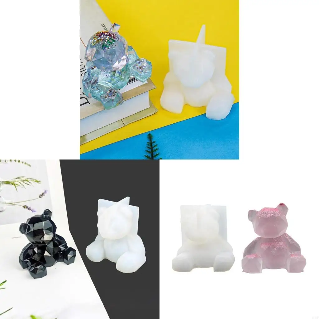 

3 типа DIY Epoxy Resin Little Bear Crafts