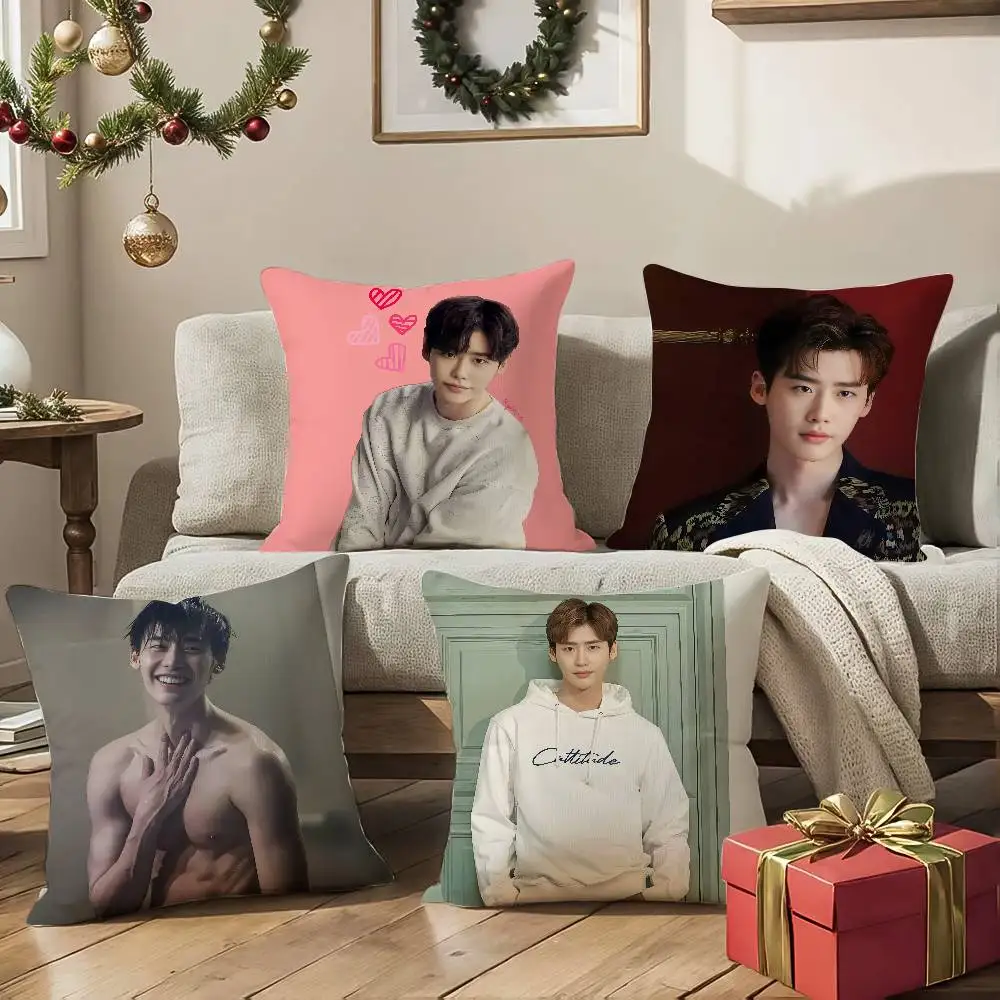 Actor L-Lee star Jong S-Suk pillowcase living room sofa chair cushion cover home room decoration without pillow core