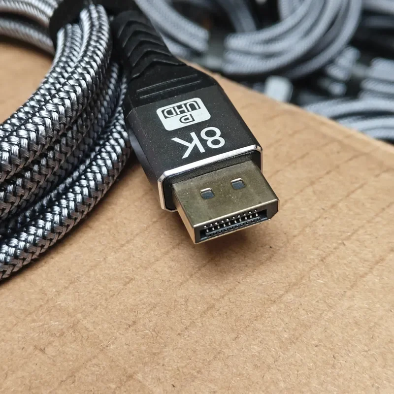 for Dell DP Cable 2m 3m 5m Original DisplayPort Cord Oxygen Free Copper Wire Core with Shielded Aluminum Foil High Speed