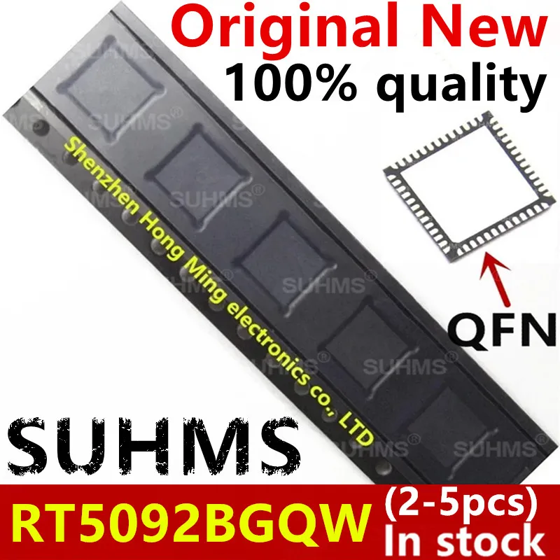 (2-5ชิ้น) 100% QFN-52 RT5092BGQW RT5092B ใหม่