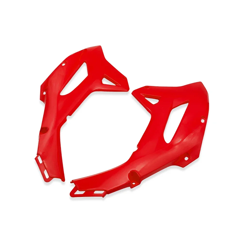 OTOM Motocross Fuel Tank Guard Red White Plastic Cover for HONDA CRF250RX 300RX 22-24 CRF450RX 21-24 Motorcycle Accessories