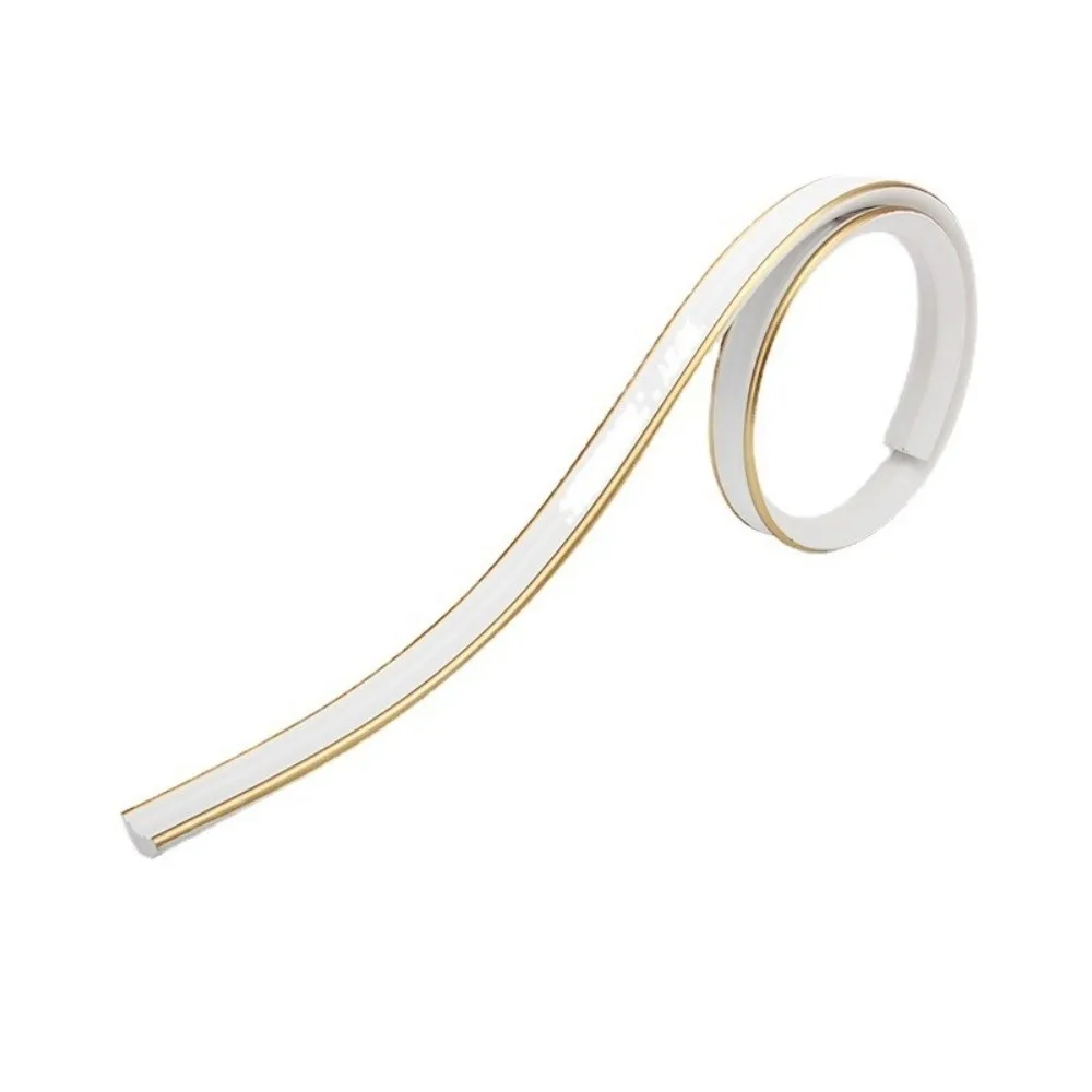 12mm*9mm Self Adhesive Corner Line 1M Length Self-adhesive Ceiling Corner Line 3D Foam PVC Material Triangular Edge Strip Wall