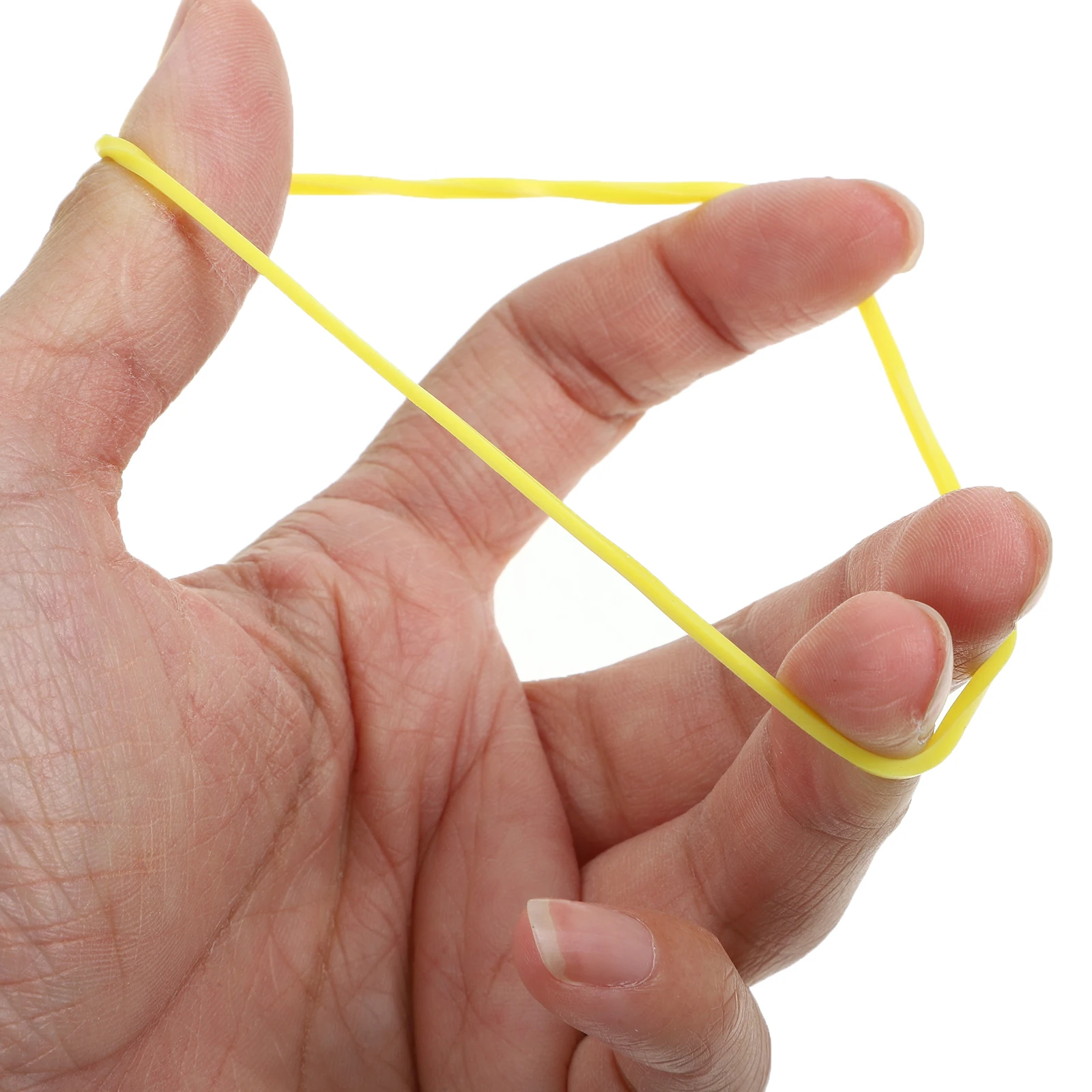 

50 Pcs Five-pointed Rope Conjuring Props Stage Performance Elastic Band Rubber Plastic Gimmick Magician Tricky