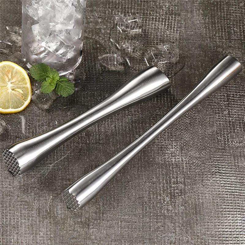 Penggiling Koktail Baja Tahan  - Muddler Cocktail Bar ulasan dan harga