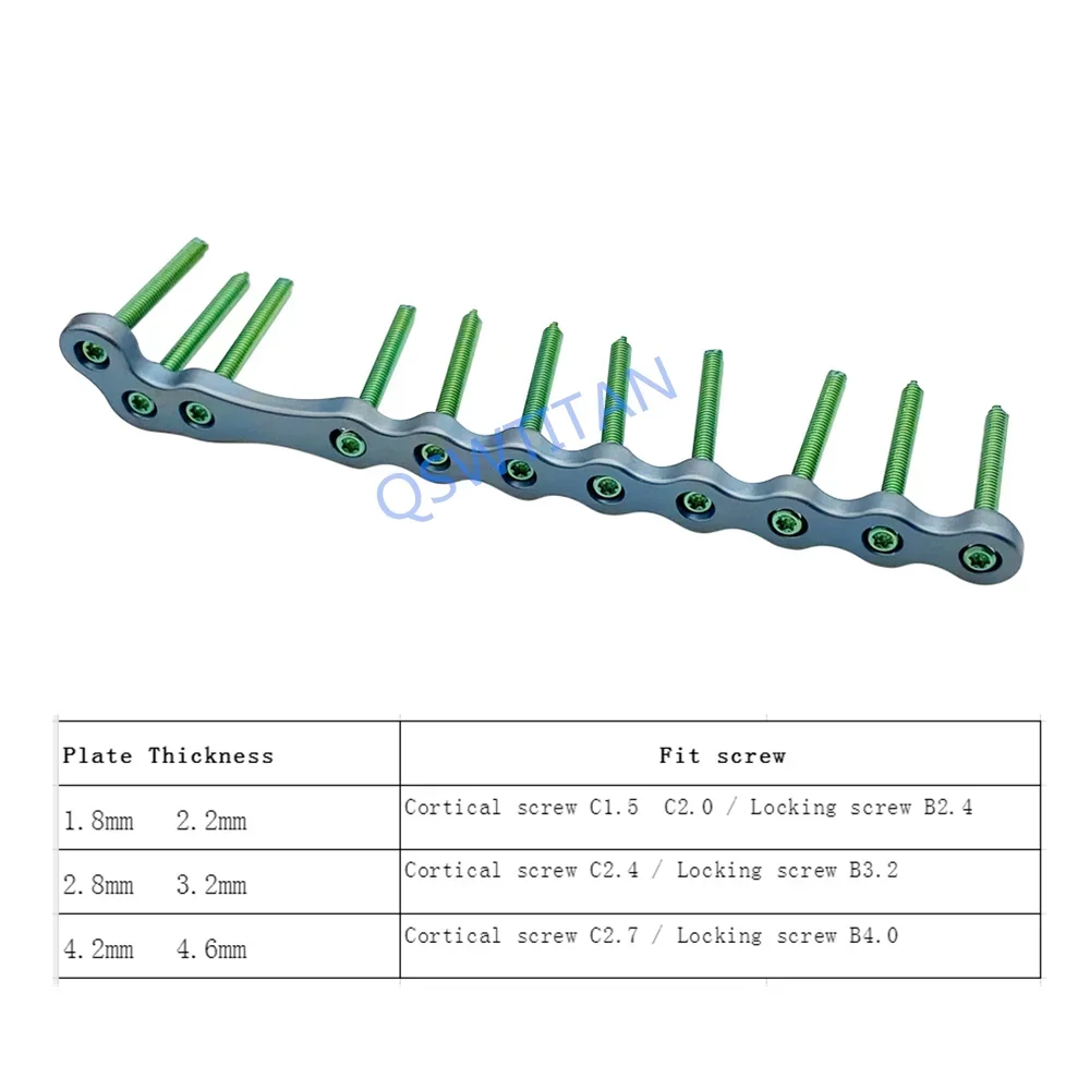 

Titanium Orthopedic Locking Plate Veterinaria Orthopedic Surgical Instruments pet