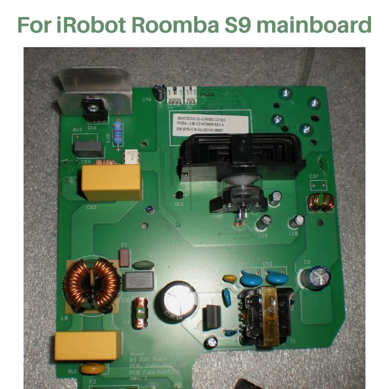 

A21F-New Replacement Mainboard ADB-N1 PCB For Irobot Roomba S9 Automatic Dirt Disposal Robot Vacuum Repair Accessories Cessories