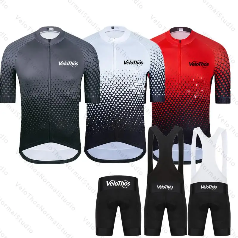 AliExpress NONE Cycling Set Short sleeve Jersey Kit and Bib Shorts Pro Race Bicycle Clothing Suit Summer MTB Ropa Maillot Breathable VeloThos