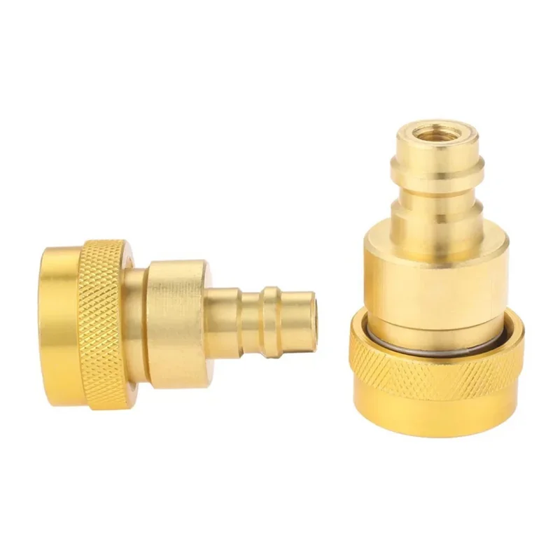 طقم تحويل A68M-R134a إلى R1234yf، محول سريع قابل للتعديل موصل جهد عالي ومنخفض، نظام تبريد مكيف الهواء