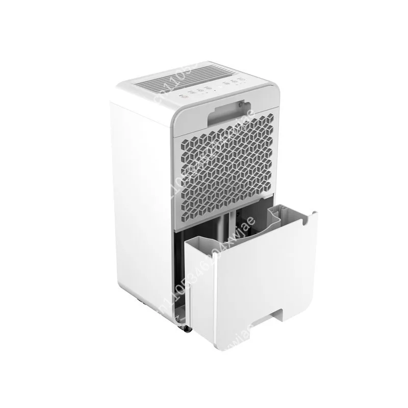 J-129E 12L Home Dehumidifier Compact Air Dryer Low Noise 36dB For Bedroom Living Room Bathroom Negative Ion Function