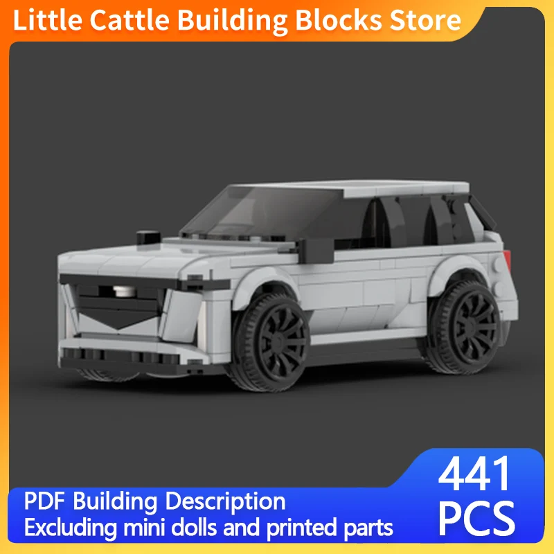 City Car Model MOC Building Bricks XT5 Sport Utility Vehicle Modular Technology Gifts Holiday Assemble Children Toys Suit