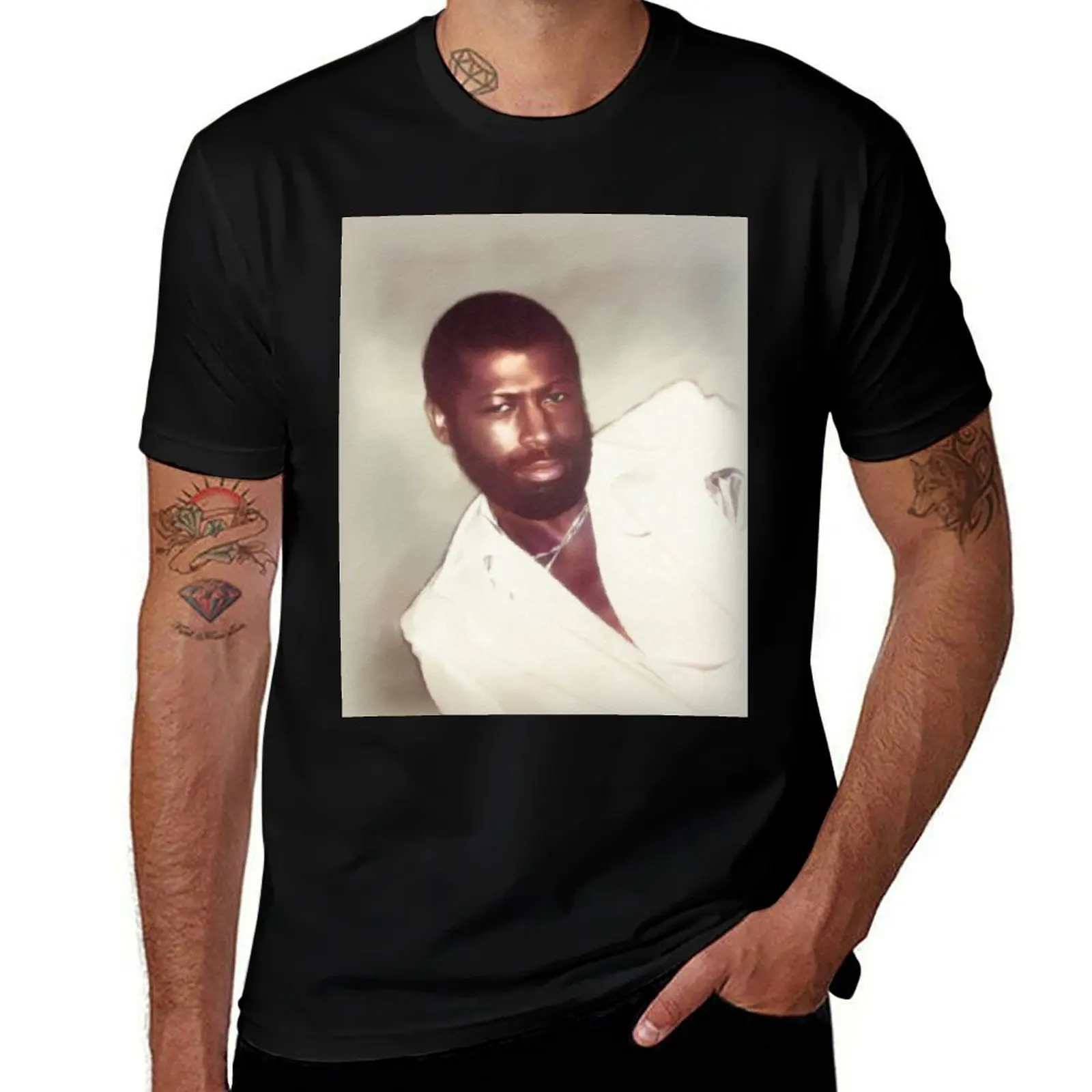 

Teddy Pendergrass, Music Legend T-Shirt blacks blanks cute tops Short sleeve tee men