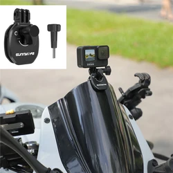 For Gopro Camera Universal Windshield Bracket Clip For Insta360 DJI Motorcycle Windshield Clip Action Camera Universal Accessory