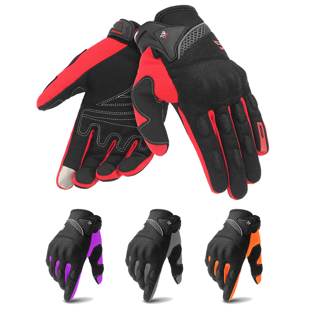 

Motorcycle Gloves Men Summer Touch Screen Moto Motocross Gloves Motorbike Non-slip Wear-resistant Riding Biker Protective Gear