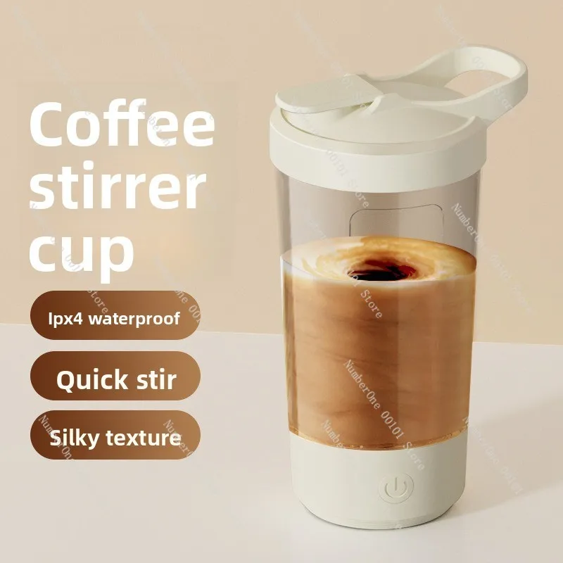 Electric Automatic Mixing Cup | Stir the coffee milk powder shaker cup with one click