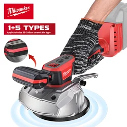 Milwaukee Tile Vibration Droeling Machine, Tmicrophone Vibrator Tool, 8 vitesses réglables, affichage numérique, batterie 18V pour Milwaukee