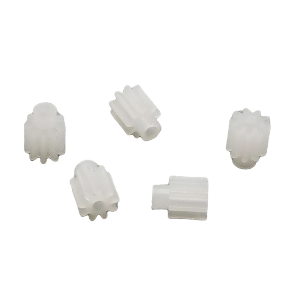 4PCS 9T Gear 9 Teeth Plastic Fit DIA 1mm for SYMA X5 X5C X5A 7*20mm Engine Wheel Quadcopter RC Drone not with Coreless Motor